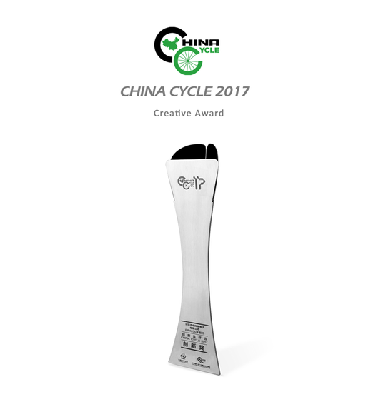RAVEMEN PR1400 tilldelades CHINA CYCLE 2017 Creative Award.